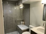 Fully remodeled stand up shower - THE way to start the day